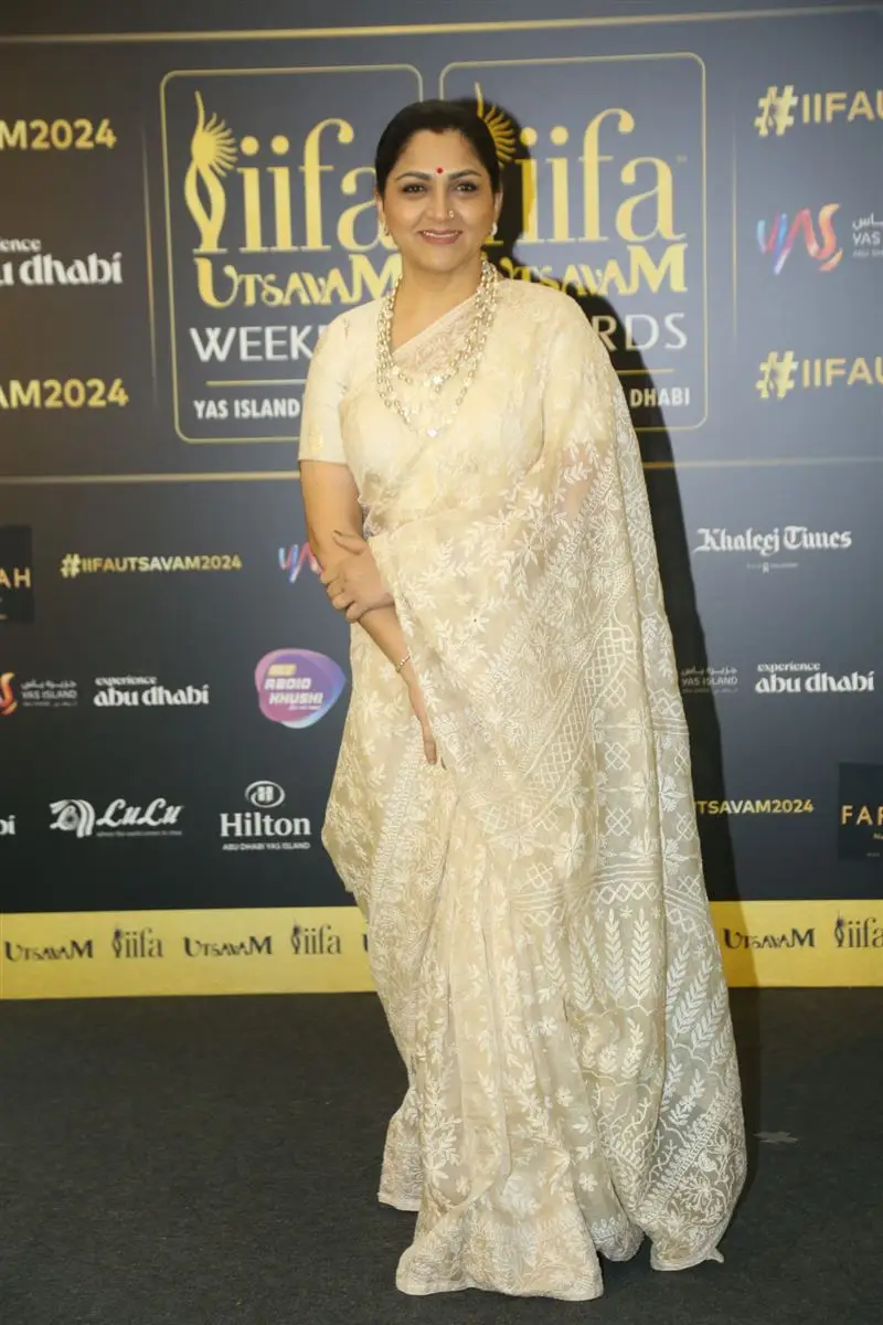 Khushbu Sundar at IIFA Utsavam Awards 2024 in Hyderabad